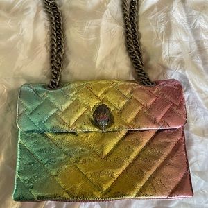 Kurt Geiger London Rainbow Leather Kensington Bag
